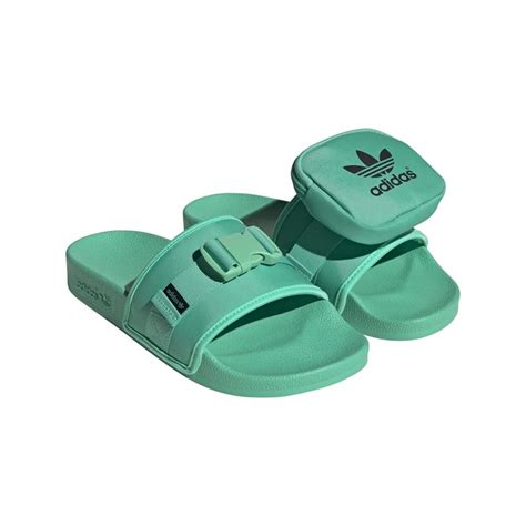 adidas slippers dames blauw groen|adidas online shop.